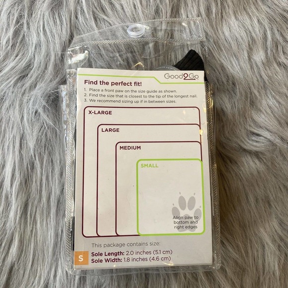 Dog Boots Good2go winter All Weather Boots paw protection Sz Small Waterproof - Picture 4 of 5